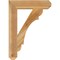 Ekena Millwork Olympic Craftsman Rough Sawn Bracket, Western Red Cedar, 4"W x 20"D x 28"H BKT04X20X28OLY04RWR - alternate 2